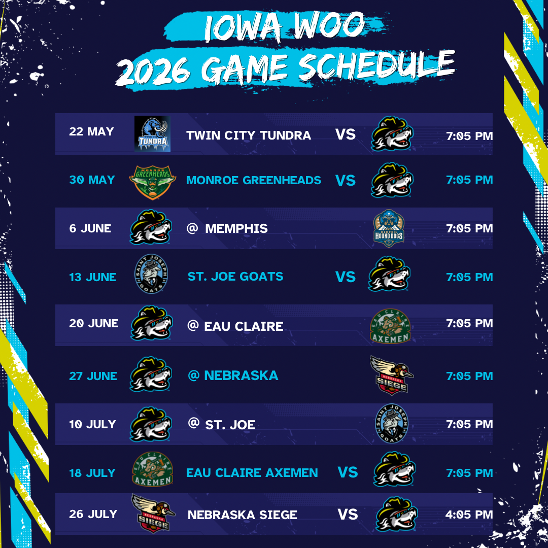 Woo Schedule 2027